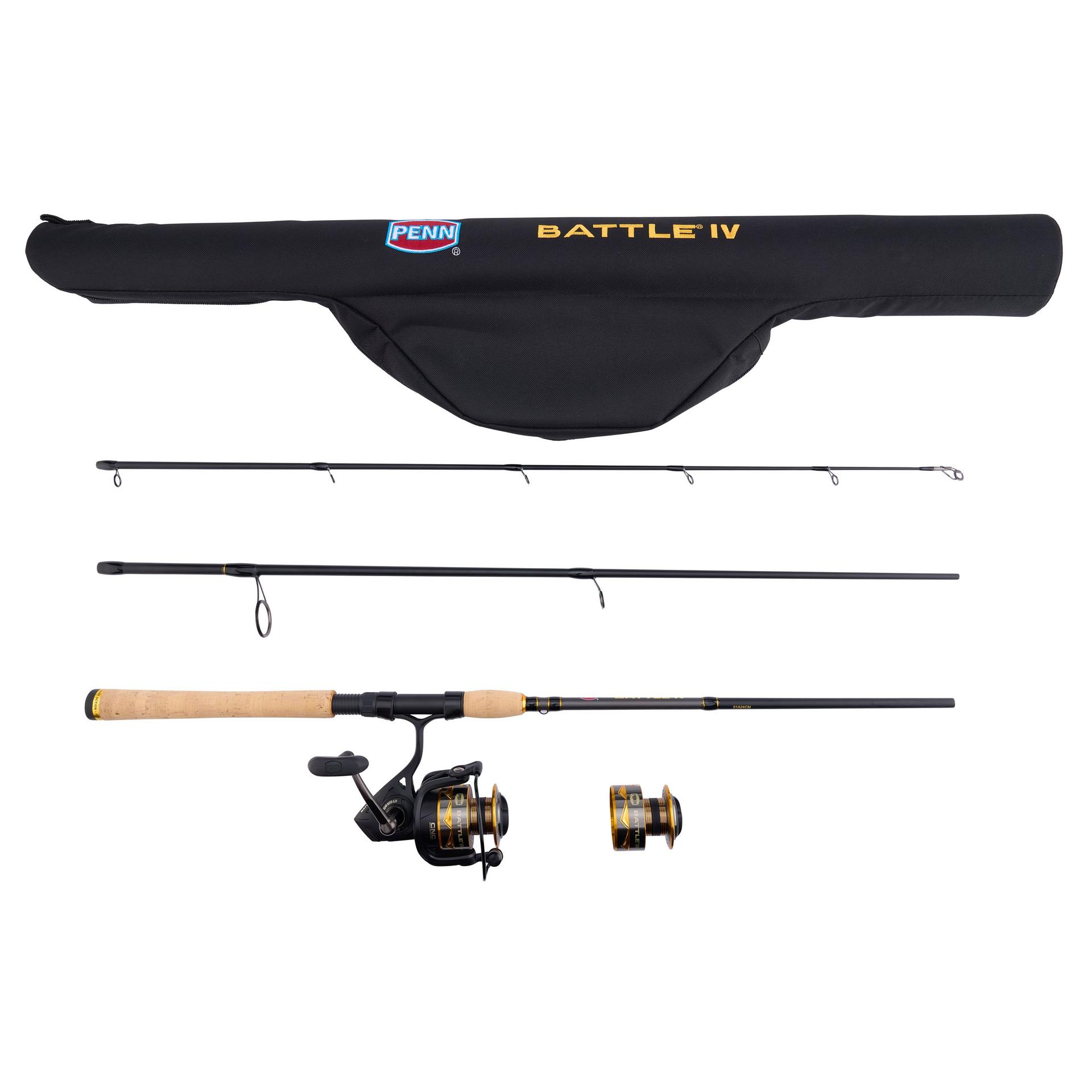 Battle? IV Travel Spinning Rod & Reel Combo - Image 10